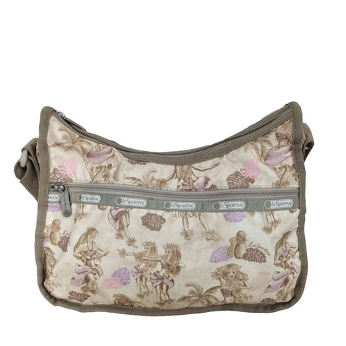 レスポートサック LeSportsac フラガールデザインショルダーバッグ レディース