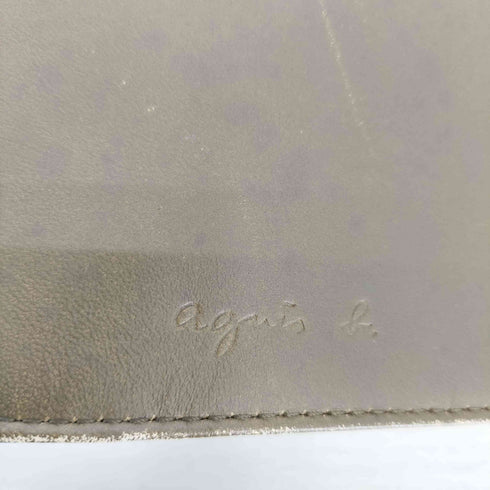 アニエスベーボヤージュ agnes b. VOYAGE ハラコ レザーショルダーバッグ レディース