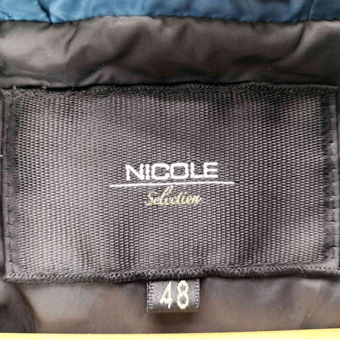 ニコル NICOLE ジップアップ ダウンジャケット メンズ JPN:48