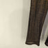 MADE IN USA メッシュフレアパンツ レディース L