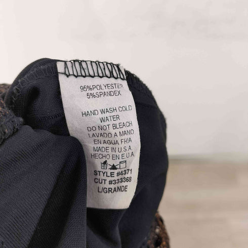 MADE IN USA メッシュフレアパンツ レディース L