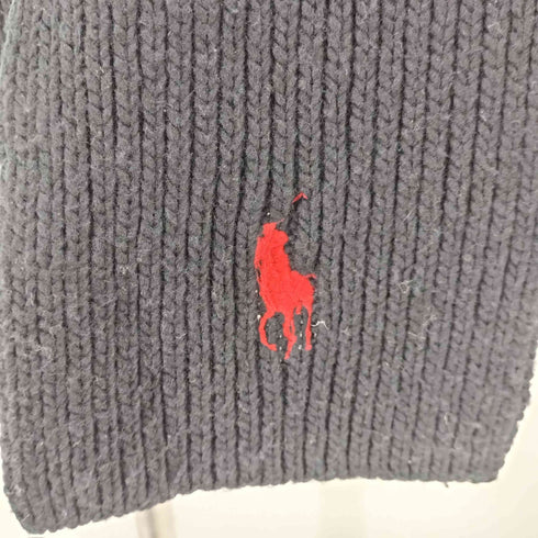 ポロラルフローレン POLO RALPH LAUREN ポニー刺繍 ウール混 マフラー メンズ