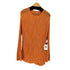 ザラ ZARA ベルスリーブ レーヨンリブニットプルオーバー レディース import:S