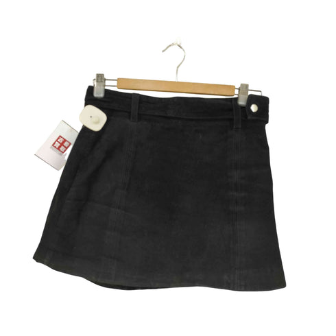 ザラ ZARA ベルテッド スウェードミニスカート y2k レディース JPN:S