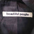 ビューティフルピープル beautiful people ラムレザーダブルライダースジャケット レディース 130
