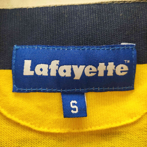 ラファイエット Lafayette LOGO STRIPED RUGBY SHIRT メンズ JPN:S