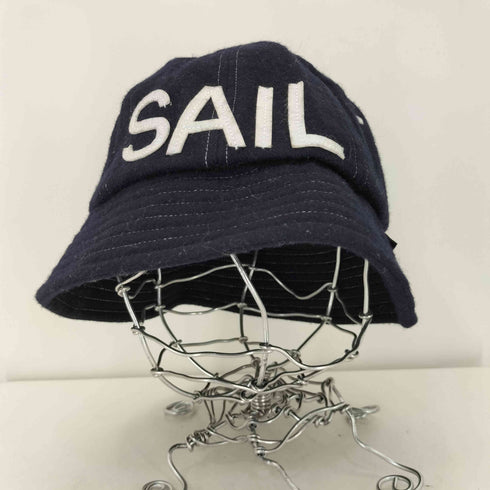 ヘリーハンセン HELLY HANSEN SAILワッペン ナイロン混 ウールバケットハット メンズ JPN:M