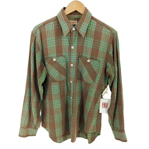 シュガーケーン SUGAR CANE チェック レギュラーカラーシャツ メンズ import:S