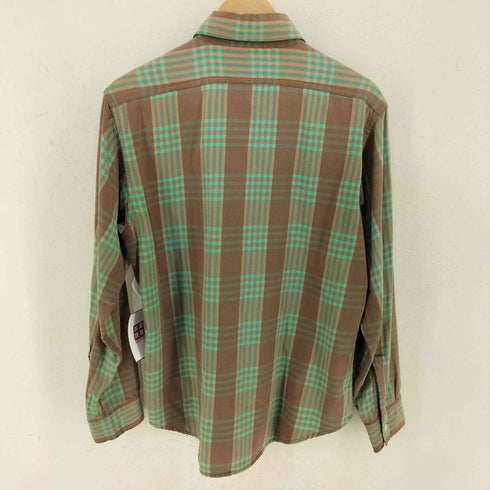 シュガーケーン SUGAR CANE チェック レギュラーカラーシャツ メンズ import:S