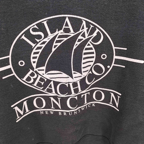 フルーツオブザルーム FRUIT OF THE LOOM USA製 ISLAND BEACH CO スウェット SUPER COTTON メンズ import:XL