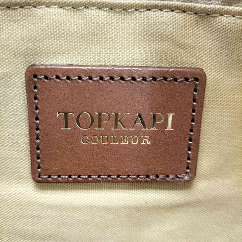トプカピ TOPKAPI アラベスク柄 ハンドバッグ レディース