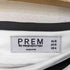 PREM by PREMONITION サイドスリット パイピングデザインサテンパンツ レディース UK8