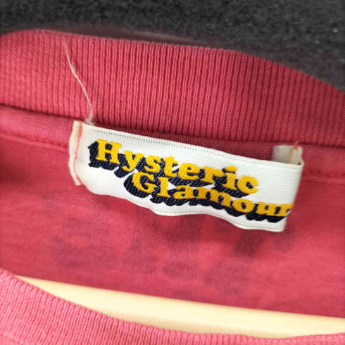 ヒステリックグラマー HYSTERIC GLAMOUR プリント s/s Tシャツ チビT y2k レディース FREE