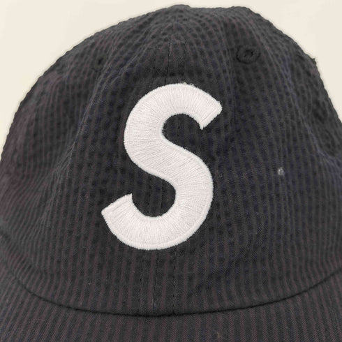 シュプリーム Supreme 2024SS Seersucker S Logo 6Panel Cap メンズ