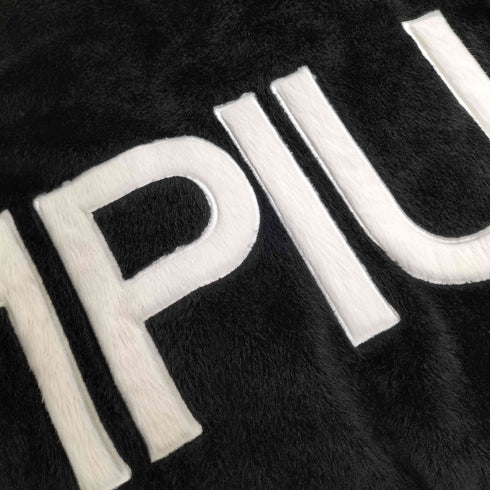 ウノピゥウノウグァーレトレリラックス 1PIU1UGUALE3 RELAX ラインストーンジッパー フェイクファー ジャケット ジップアップパーカー メンズ JPN:S