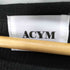 アシーム ACYM L/Sアシンメトリーカットアウトニットトップ レディース