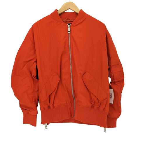 ザラ ZARA MA1 ナイロンボンバージャケット メンズ import:L