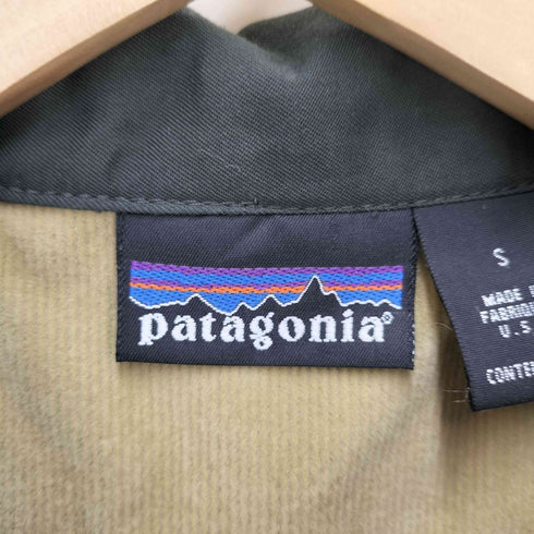 パタゴニア patagonia USA製 ナイロンベスト 裏地コーデュロイ メンズ JPN:S