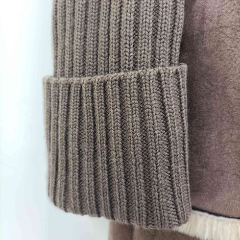 ブラーミン Brahmin ラクーンファー ムートンダッフルコート レディース JPN:38