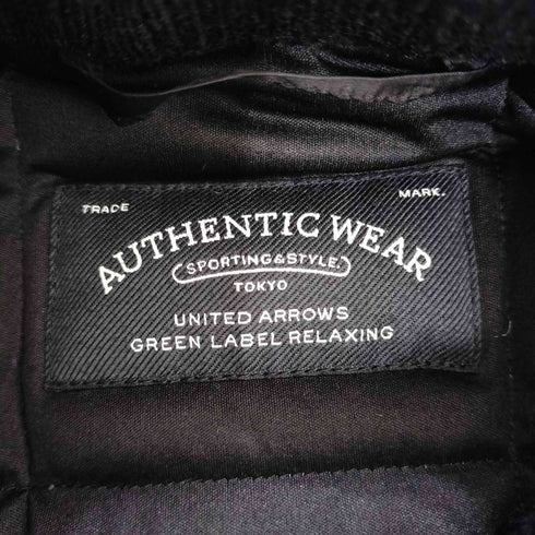 ユナイテッドアローズグリーンレーベルリラクシング UNITED ARROWS green label relaxing 3D MERANGE HOODED 3D メランジ フーデッド ダウンジャケット メンズ JPN:M