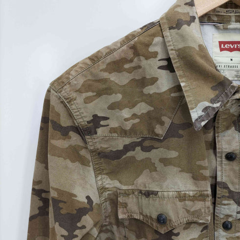 リーバイス Levis MODERN FIT カモフラシャツ メンズ JPN:M