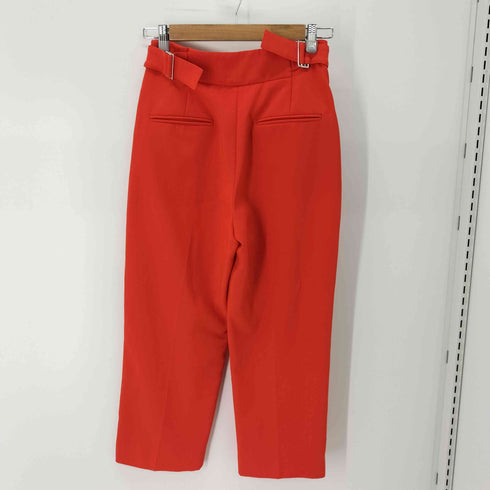 ザラ ZARA ベルテッドカラースラックス レディース JPN:XS