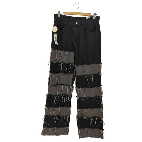 シーイン SHEIN ダメージ ツギハギ クラッシュデニムパンツ レディース JPN:S