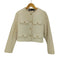 ザラ ZARA フラップクロップドジャケット レディース import:XS