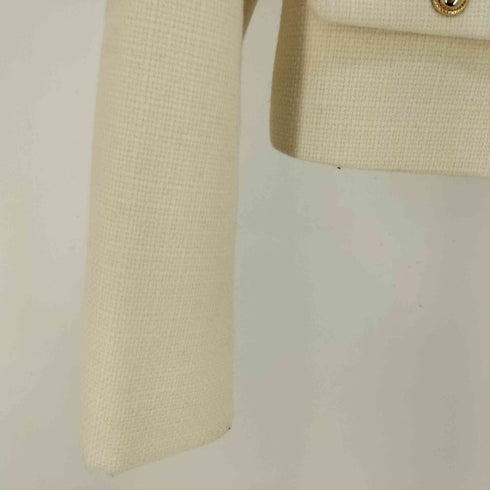 ザラ ZARA フラップクロップドジャケット レディース import:XS