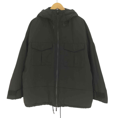 ホワイトマウンテニアリング WHITE MOUNTAINEERING ハイブリッドダウンオーバーサイズパーカ レディース JPN:XL