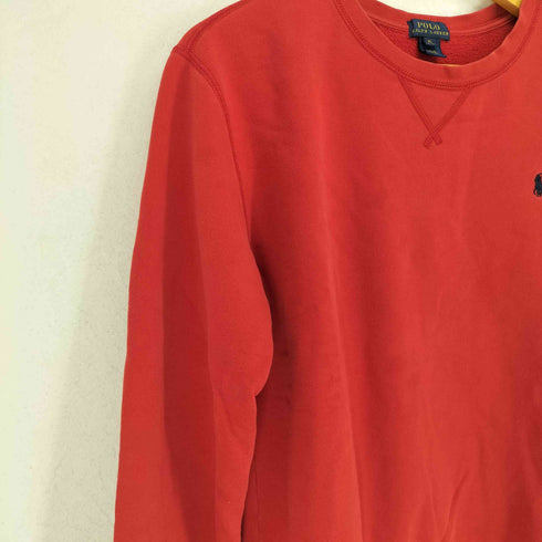 ポロラルフローレン POLO RALPH LAUREN ポニー刺繍Vガゼットクルーネックスウェット レディース JPN:XL