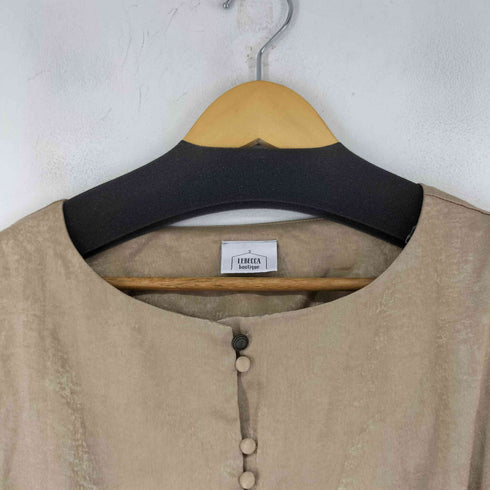 レベッカブティック LEBECCA boutique サテン ロングワンピース レディース