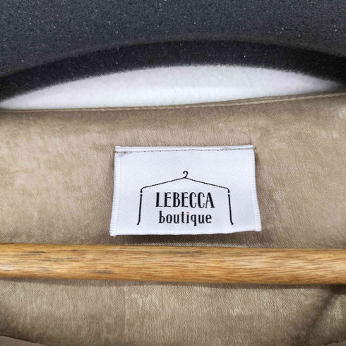 レベッカブティック LEBECCA boutique サテン ロングワンピース レディース
