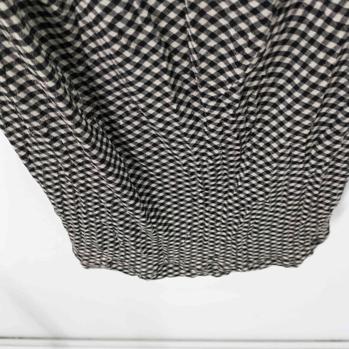 トリココムデギャルソン tricot COMME des GARCONS 90s AD1998 98awチェック 変形 半袖 ワンピース レディース