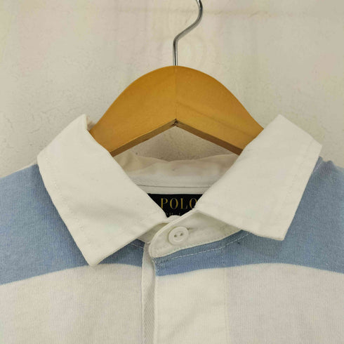 ポロラルフローレン POLO RALPH LAUREN ポニー刺繍 ラガーシャツ CUSTOM SLIM FIT メンズ import:L