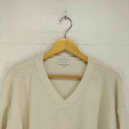 マッキントッシュフィロソフィー MACKINTOSH PHILOSOPHY カシミヤ混Vネックサイドスリットニット レディース JPN:38