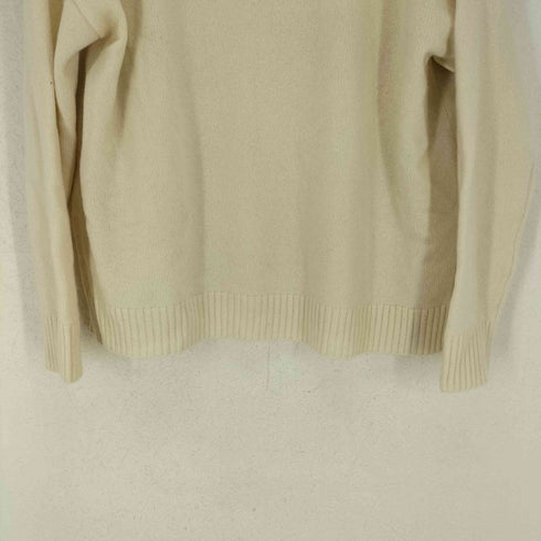 マッキントッシュフィロソフィー MACKINTOSH PHILOSOPHY カシミヤ混Vネックサイドスリットニット レディース JPN:38