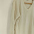 マッキントッシュフィロソフィー MACKINTOSH PHILOSOPHY カシミヤ混Vネックサイドスリットニット レディース JPN:38