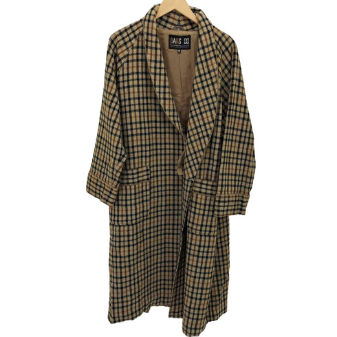 ダックス DAKS チェック柄 ロングガウン メンズ M