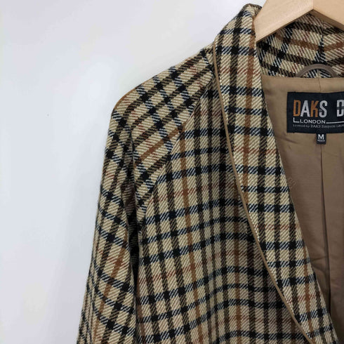 ダックス DAKS チェック柄 ロングガウン メンズ M
