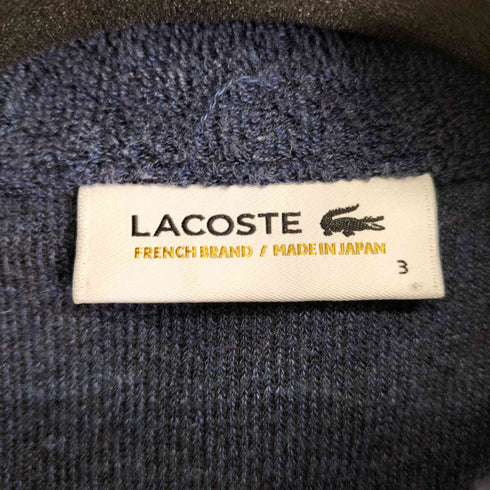 ラコステ LACOSTE パイル地 S/S ポロシャツ メンズ JPN:3