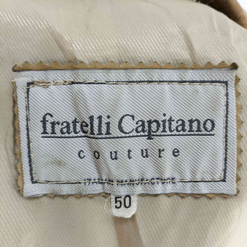 ベラペレ VERA PELLE イタリア製 レザージャケット メンズ DE:50