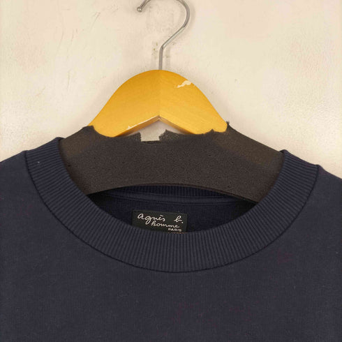 アニエスベーオム Agnes b.homme ステッチロゴ クルーネックスウェット メンズ 2+