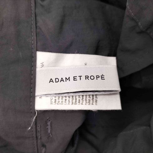 アダムエロペ Adam et Rope サステナブル リサイクルナイロンパラシュートパンツ レディース JPN:36