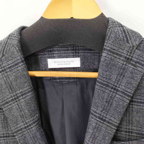 ビューティーアンドユースユナイテッドアローズ BEAUTY & YOUTH UNITED ARROWS ウール混 サキソニー 2B ジャケット メンズ JPN:M