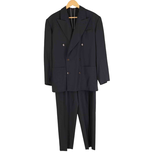ジャンポールゴルチエオム Jean Paul GAULTIER HOMME ダブルブレストテーラードジャケット タックスラックス メンズ 48/48