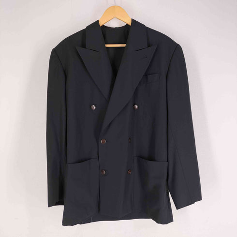 ジャンポールゴルチエオム Jean Paul GAULTIER HOMME ダブルブレストテーラードジャケット タックスラックス メンズ 48/48