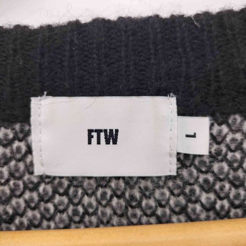 エフティダブリュー フォーザウィーケンド FTW / FOR THE WEEKEND MOHAIR KNIT SWEATER メンズ JPN:L