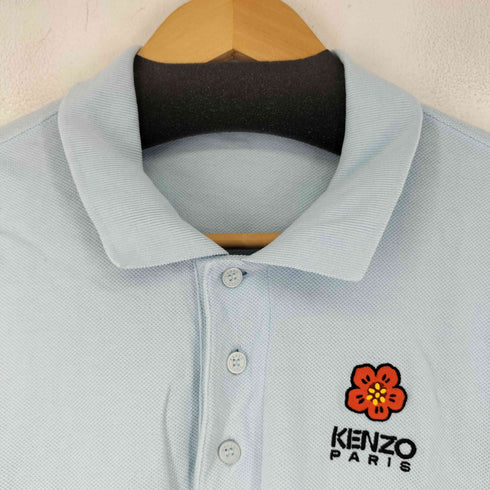ケンゾーパリス KENZO PARIS 'Boke Flower エンブロイダリー スリム フィット ポロシャツ メンズ JPN:S