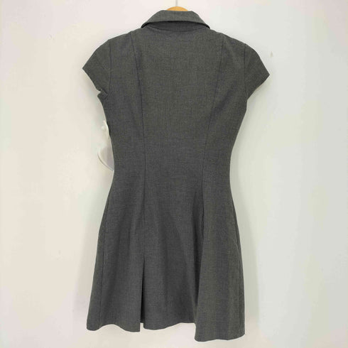 ザラ ZARA ボックスプリーツショートワンピース レディース import:S